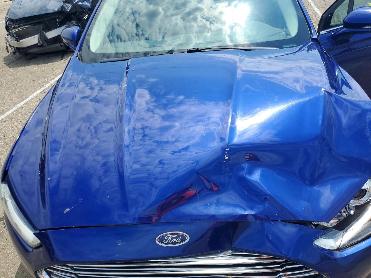 2013 Ford Fusion Se Blue vin: 3FA6P0H75DR358956