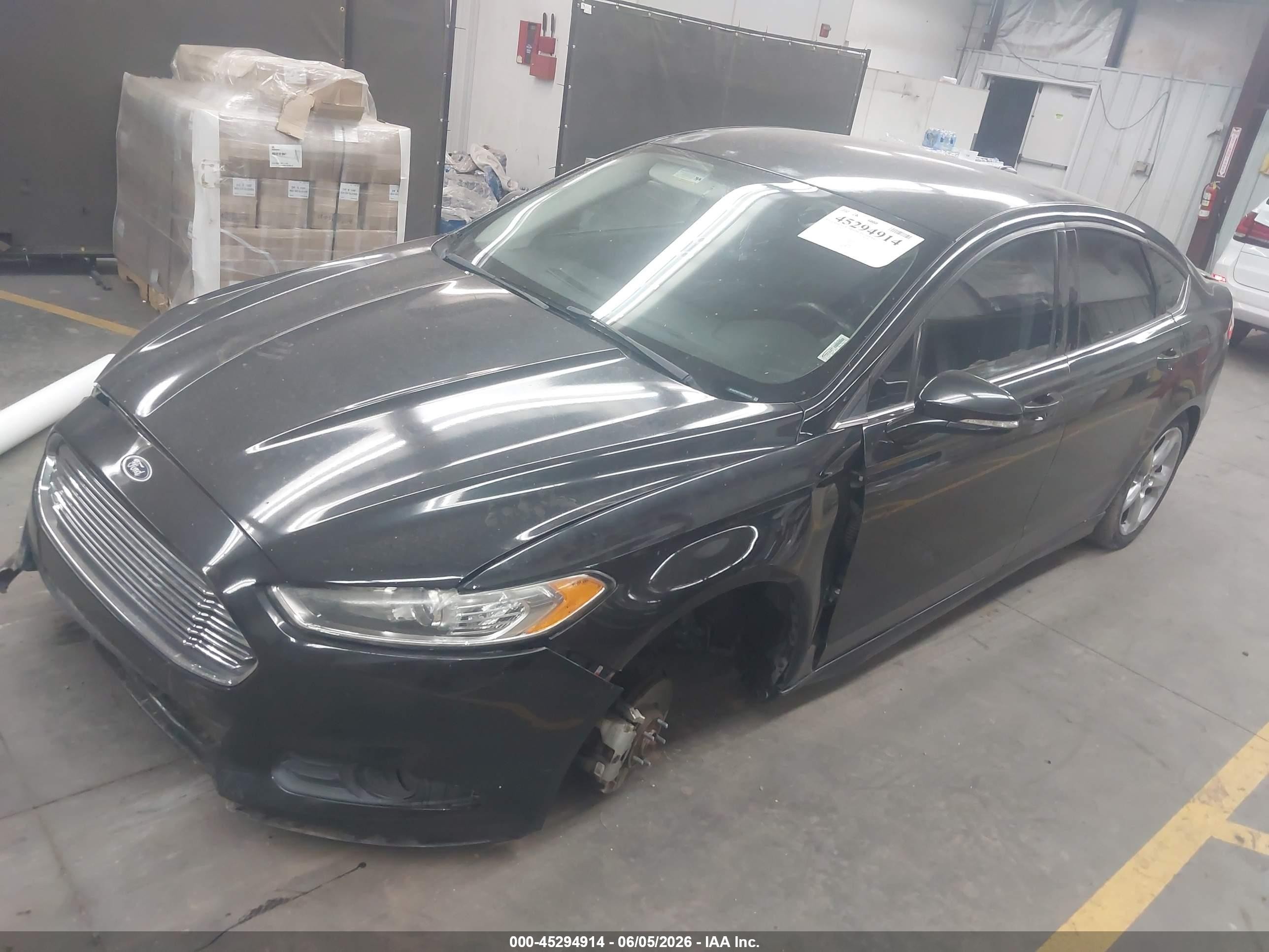 2013 Ford Fusion Se Black vin: 3FA6P0H75DR362554