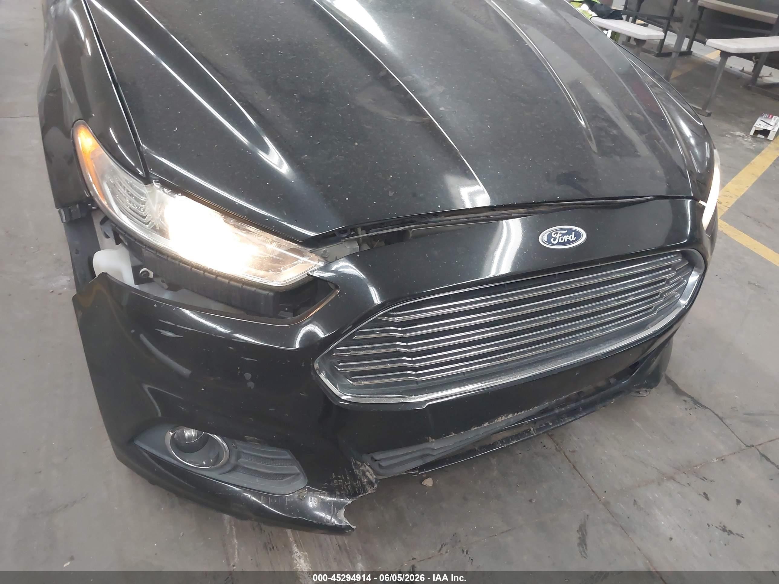 2013 Ford Fusion Se Black vin: 3FA6P0H75DR362554