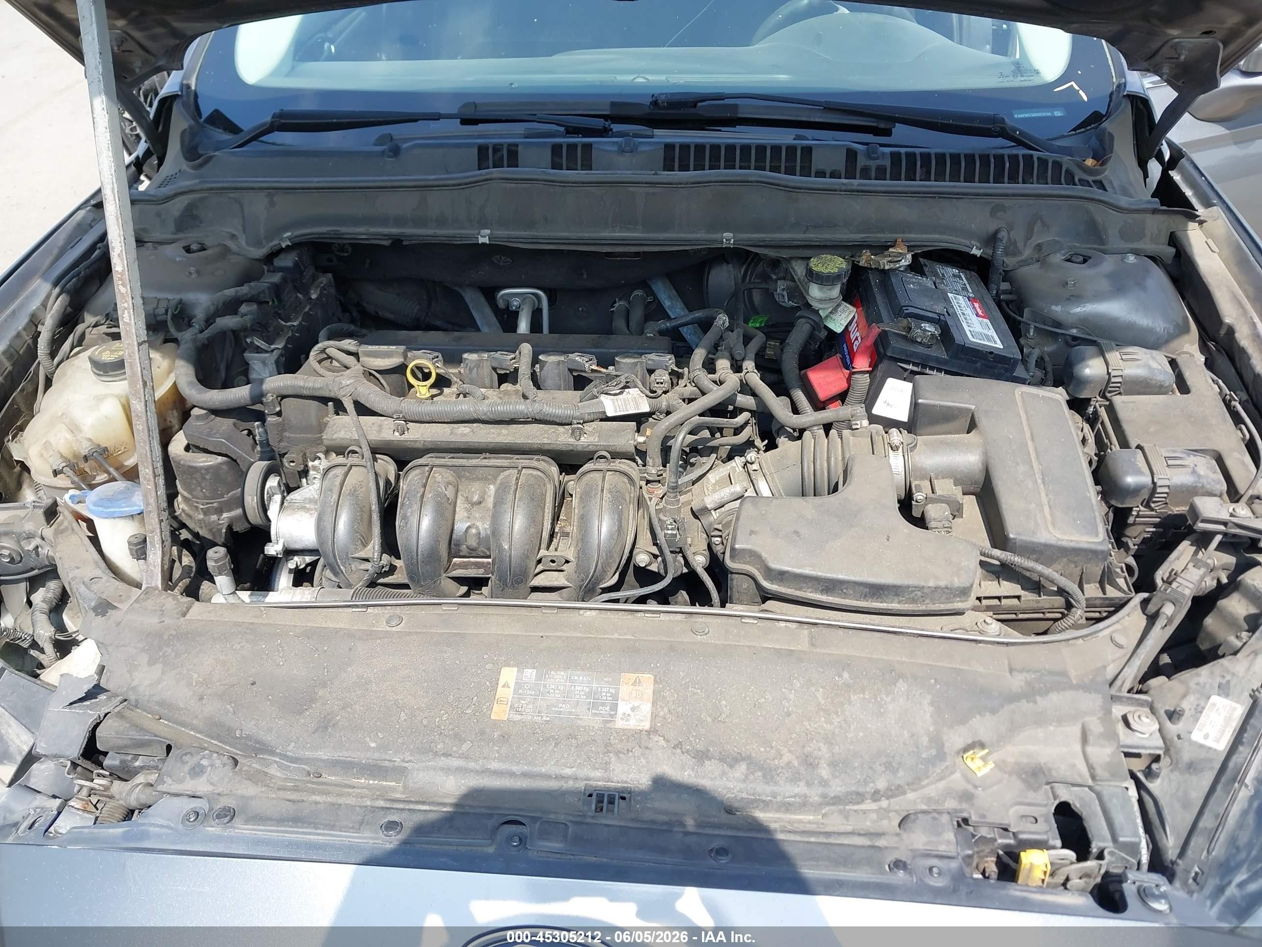 2013 Ford Fusion Se Gray vin: 3FA6P0H75DR373134
