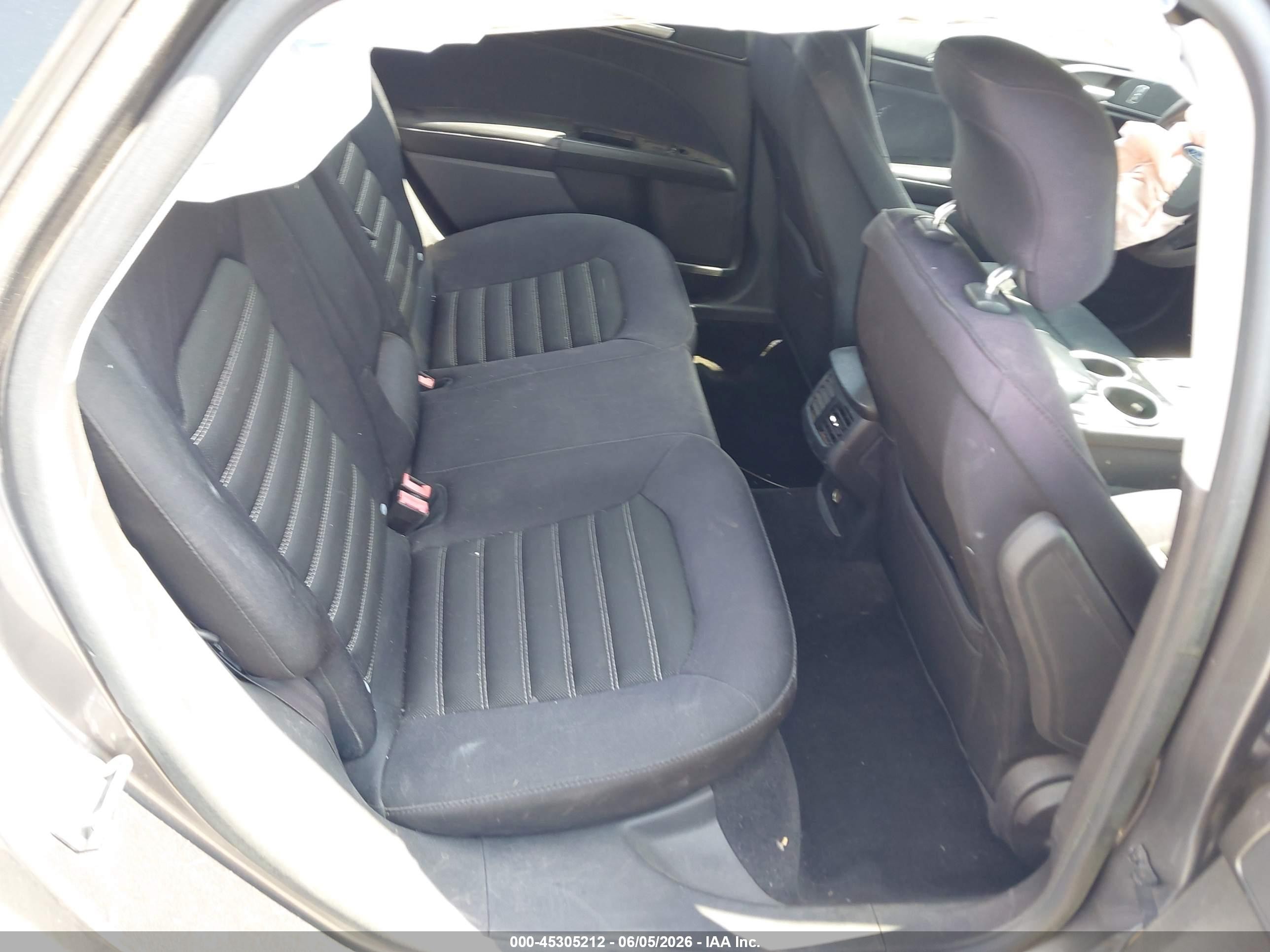 2013 Ford Fusion Se Gray vin: 3FA6P0H75DR373134
