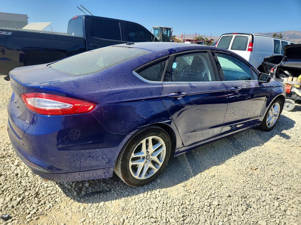 2013 Ford Fusion Se Синий vin: 3FA6P0H75DR386580