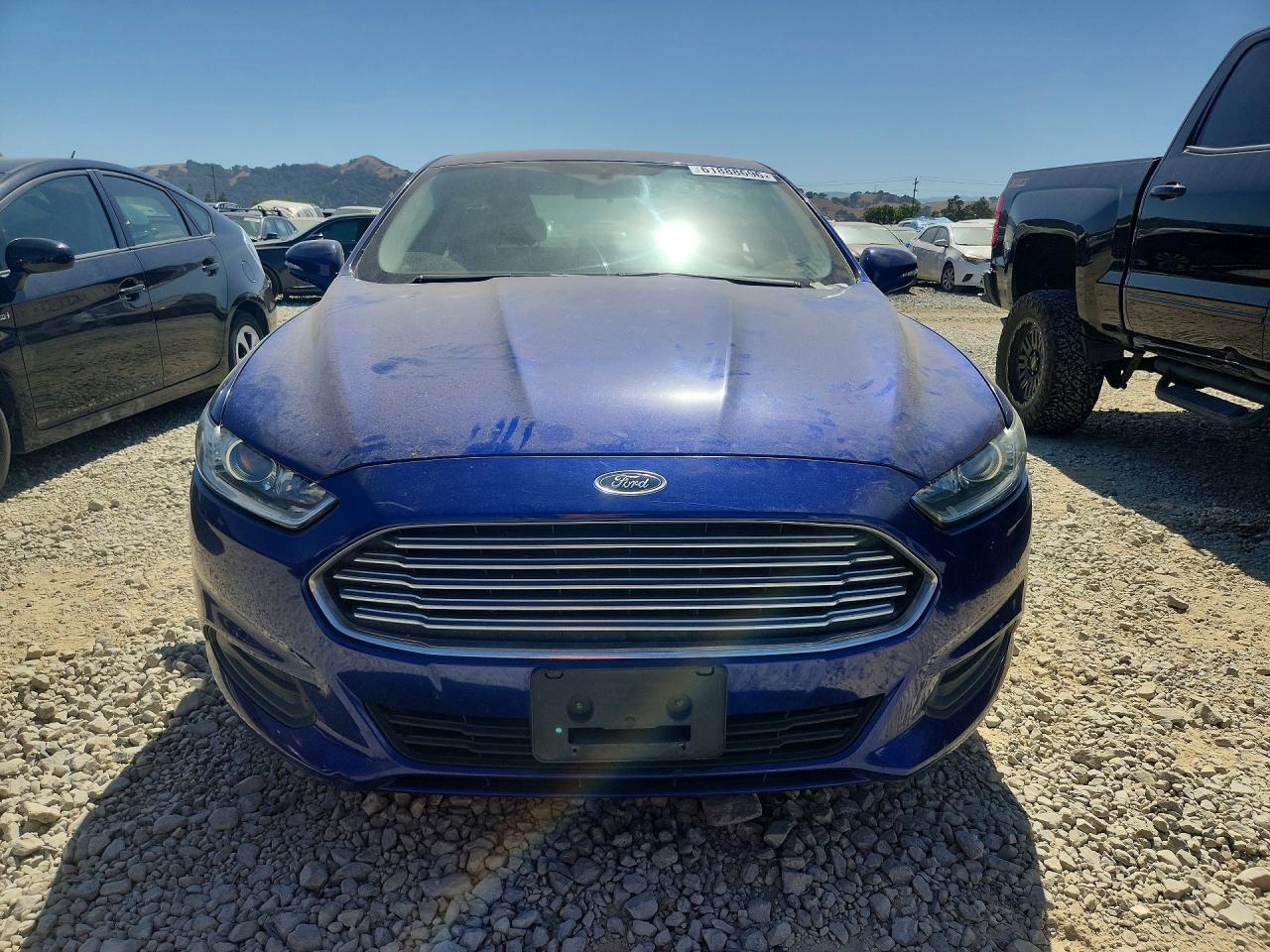 2013 Ford Fusion Se Синий vin: 3FA6P0H75DR386580