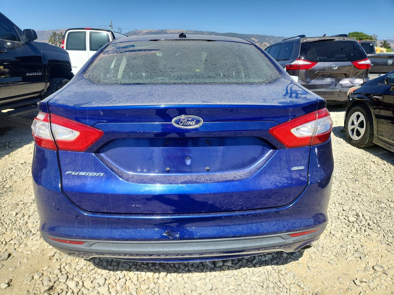 2013 Ford Fusion Se Синий vin: 3FA6P0H75DR386580