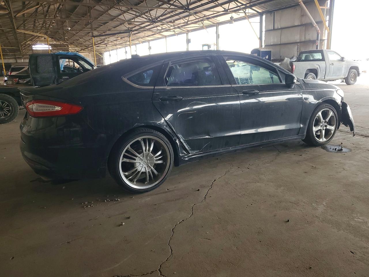 2013 Ford Fusion Se Black vin: 3FA6P0H75DR388264