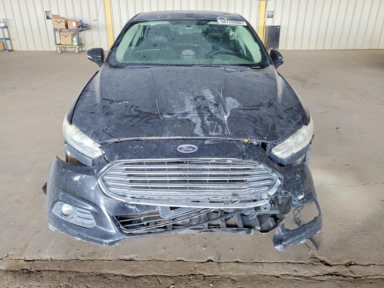 2013 Ford Fusion Se Black vin: 3FA6P0H75DR388264