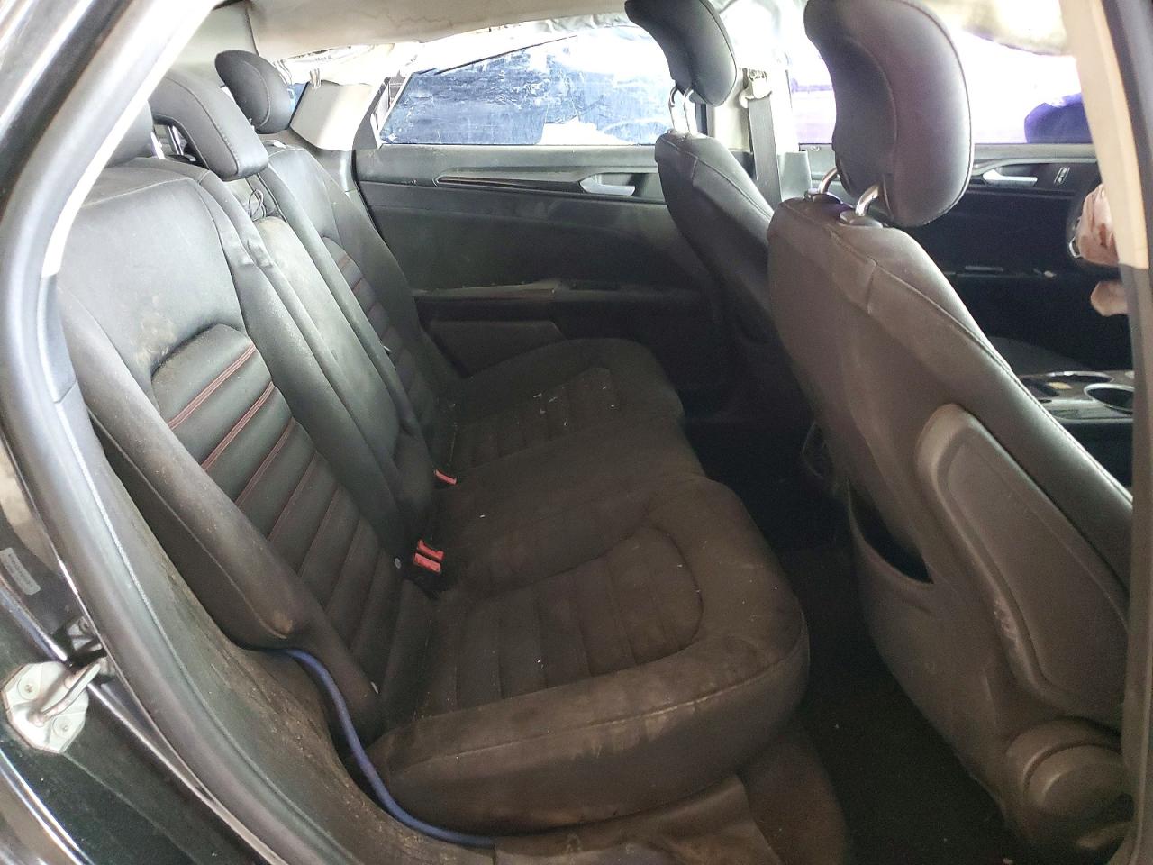2013 Ford Fusion Se Black vin: 3FA6P0H75DR388264