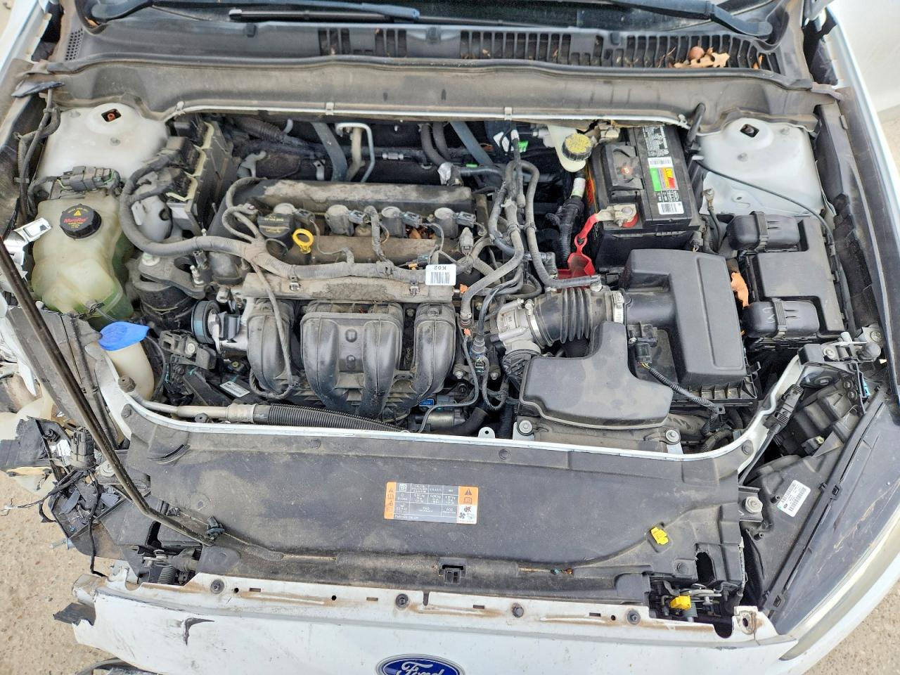 2014 Ford Fusion Se Белый vin: 3FA6P0H75ER113043