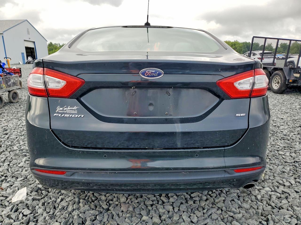 2014 Ford Fusion Se Blue vin: 3FA6P0H75ER127766