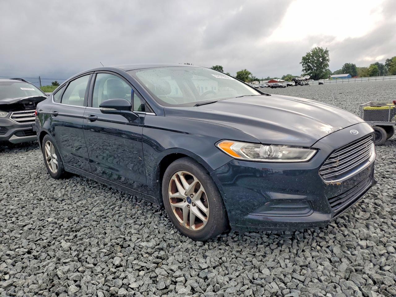 2014 Ford Fusion Se Blue vin: 3FA6P0H75ER127766