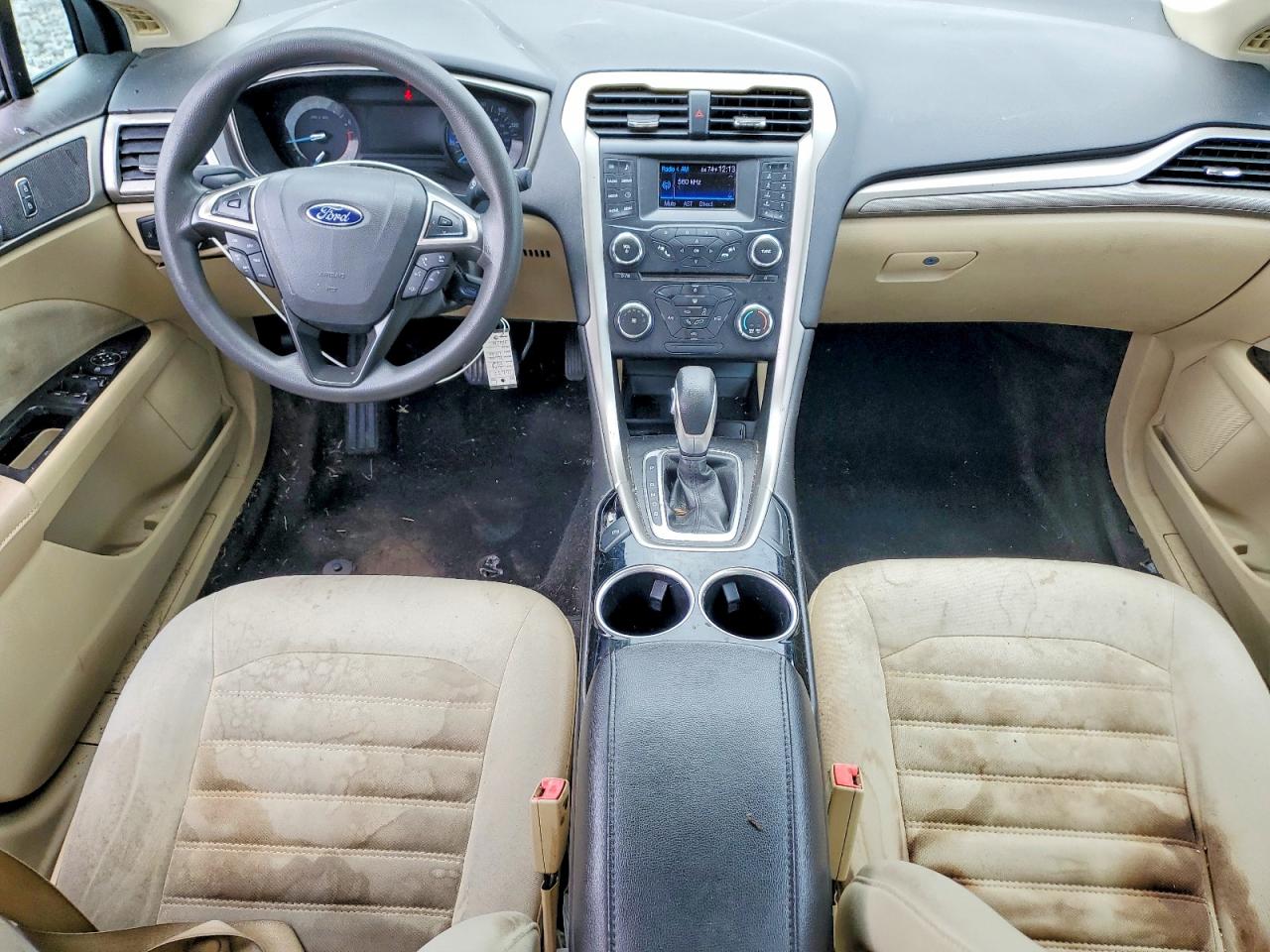 2014 Ford Fusion Se Blue vin: 3FA6P0H75ER127766