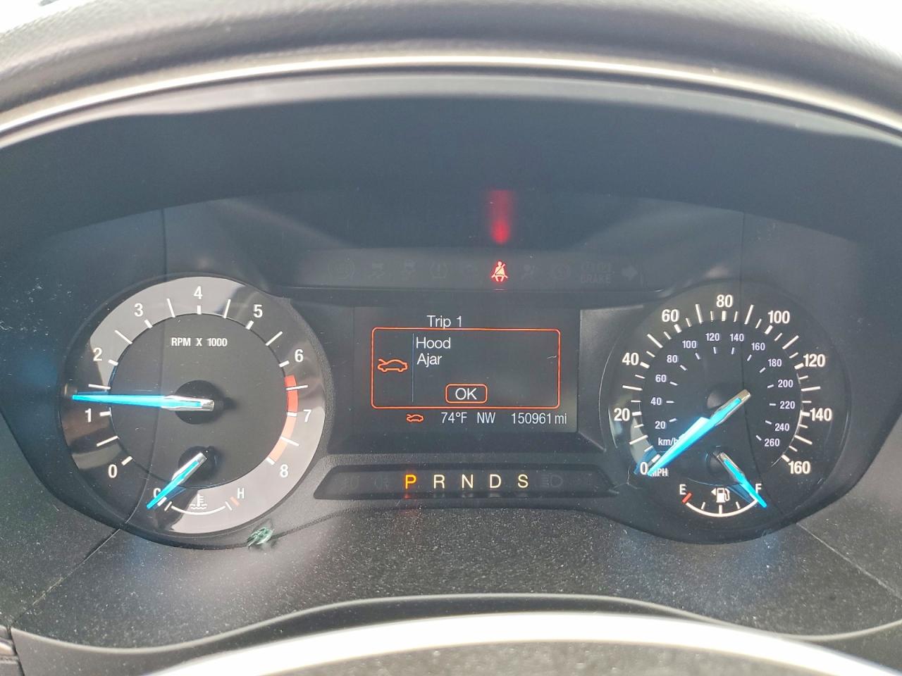 2014 Ford Fusion Se Blue vin: 3FA6P0H75ER127766
