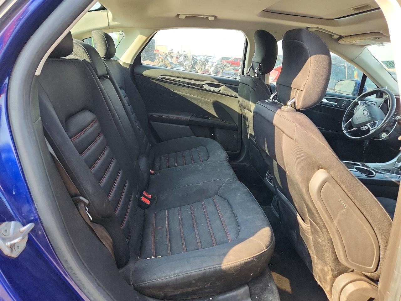 2014 Ford Fusion Blue vin: 3FA6P0H75ER142431