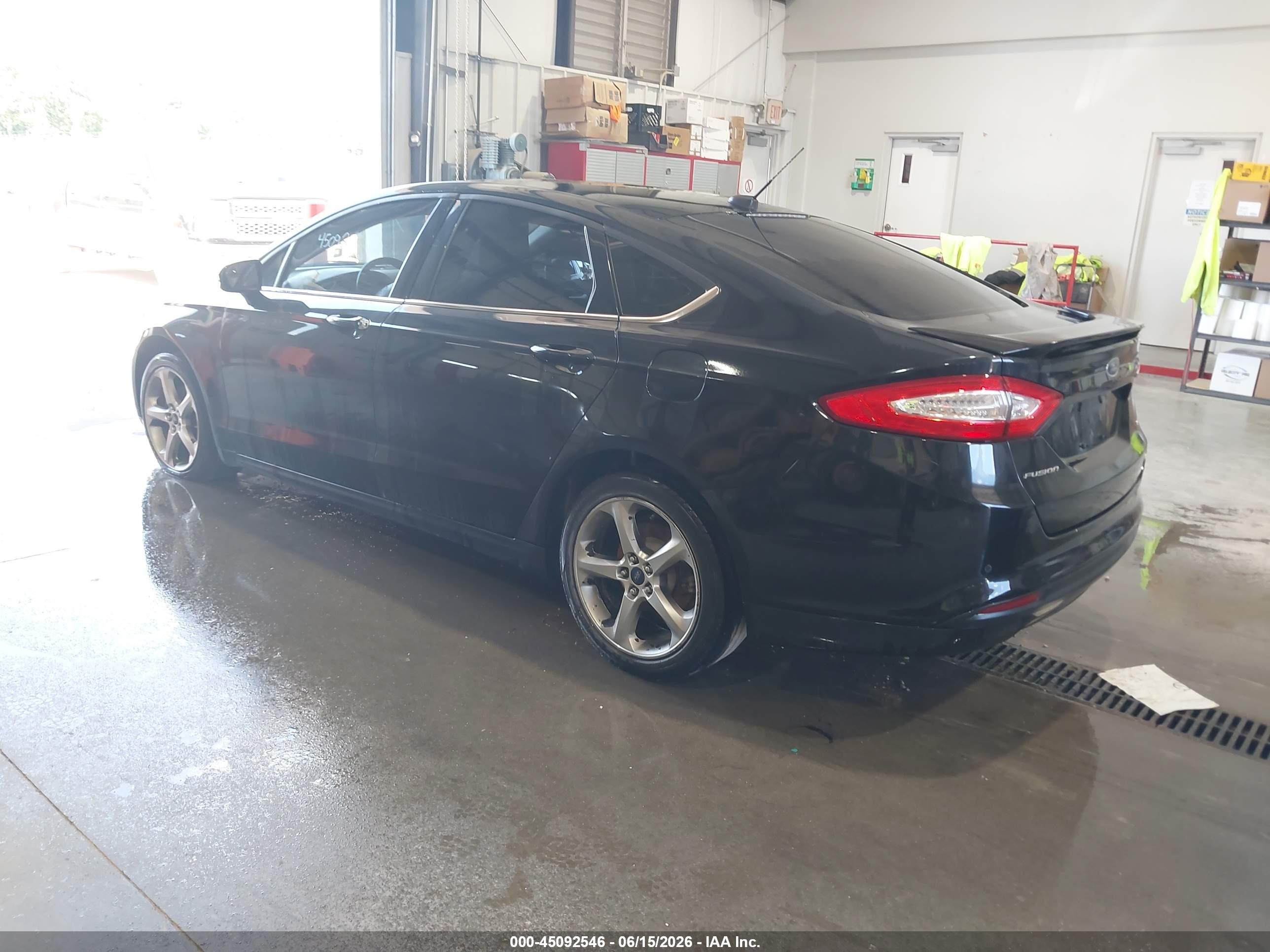 2014 Ford Fusion Se Black vin: 3FA6P0H75ER149900