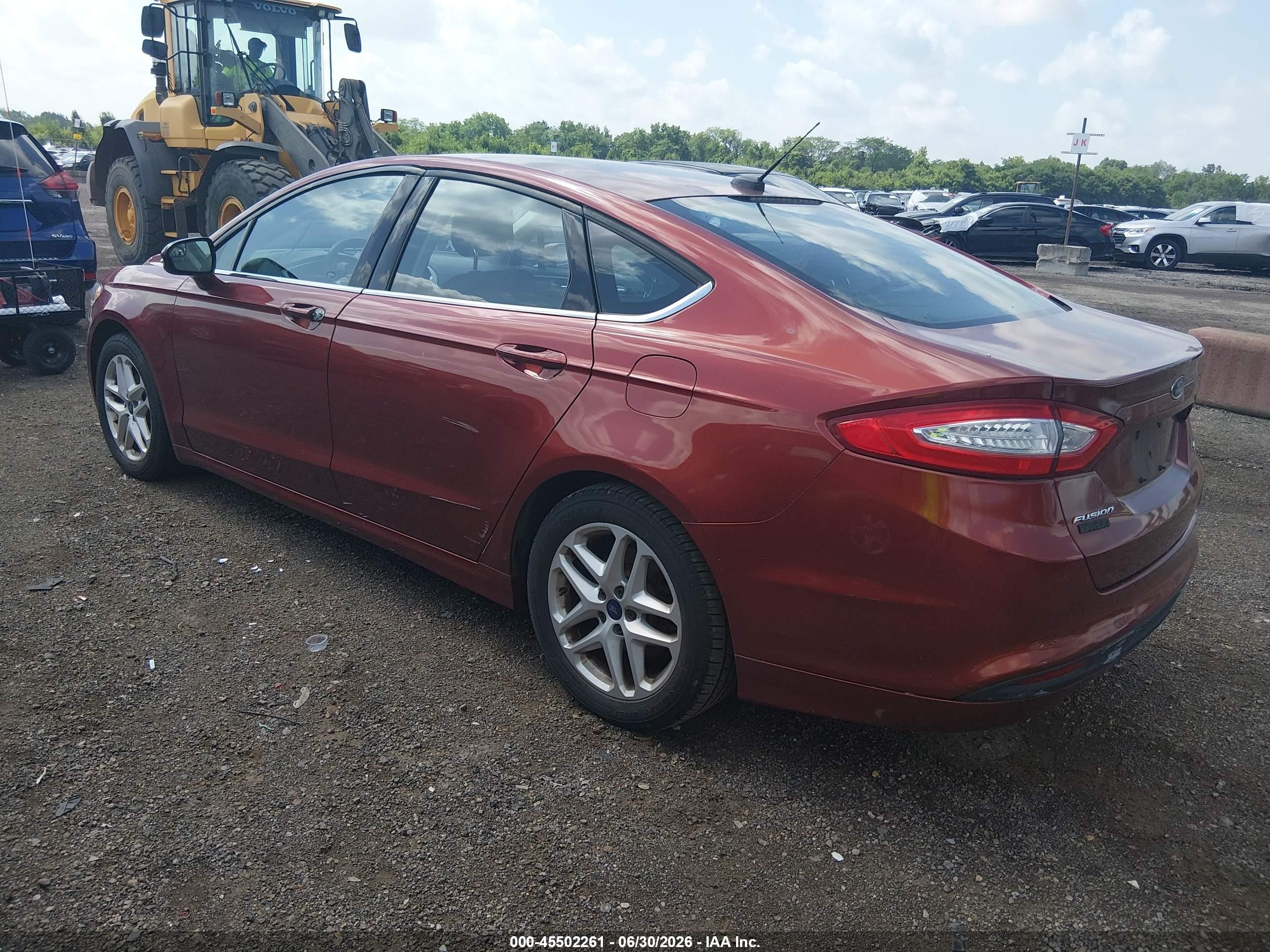 2014 Ford Fusion Se Red vin: 3FA6P0H75ER162758