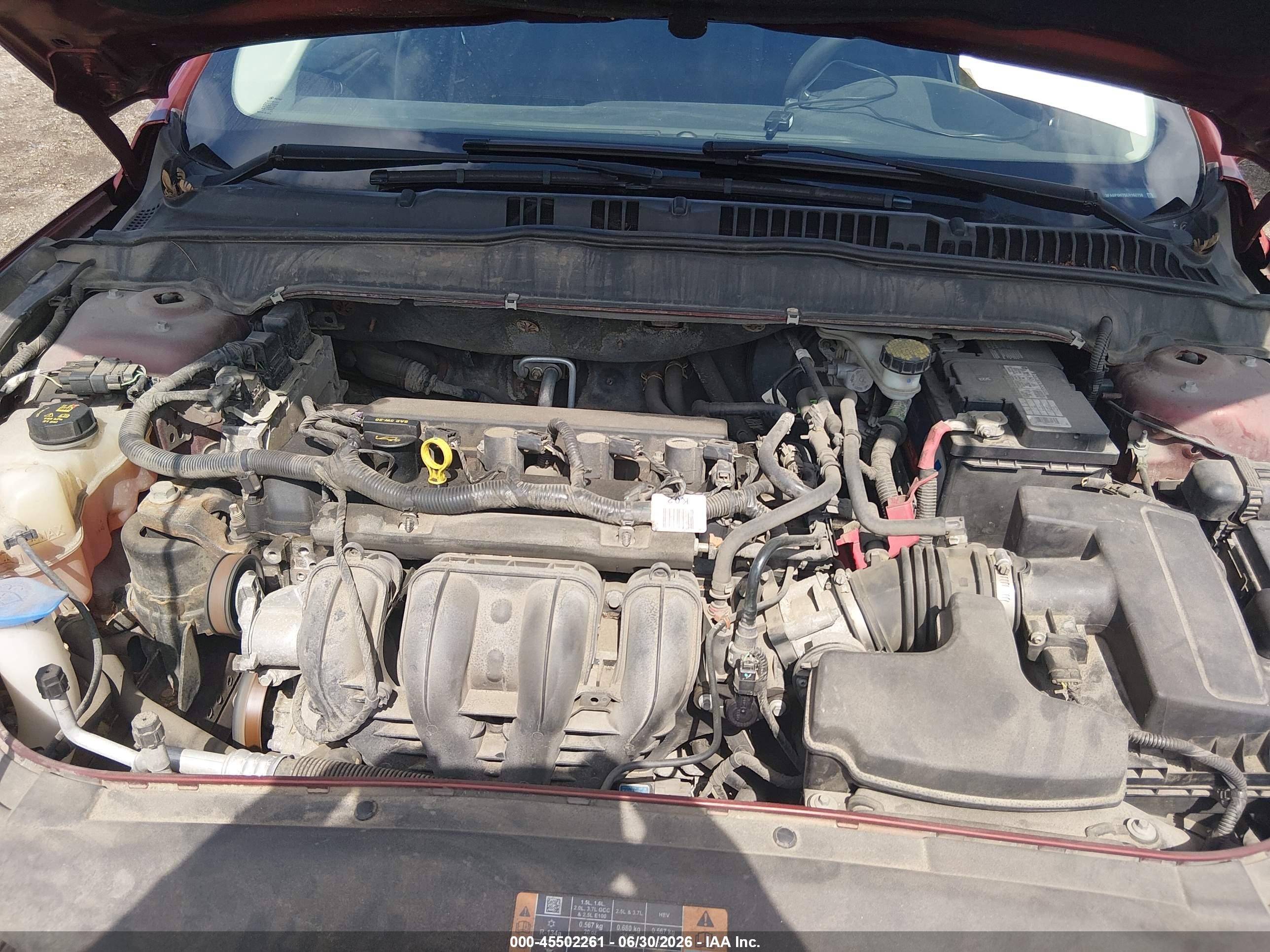 2014 Ford Fusion Se Red vin: 3FA6P0H75ER162758
