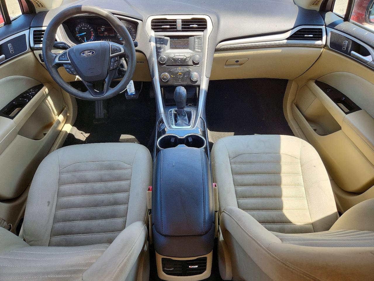 2014 Ford Fusion Se Красный vin: 3FA6P0H75ER173498