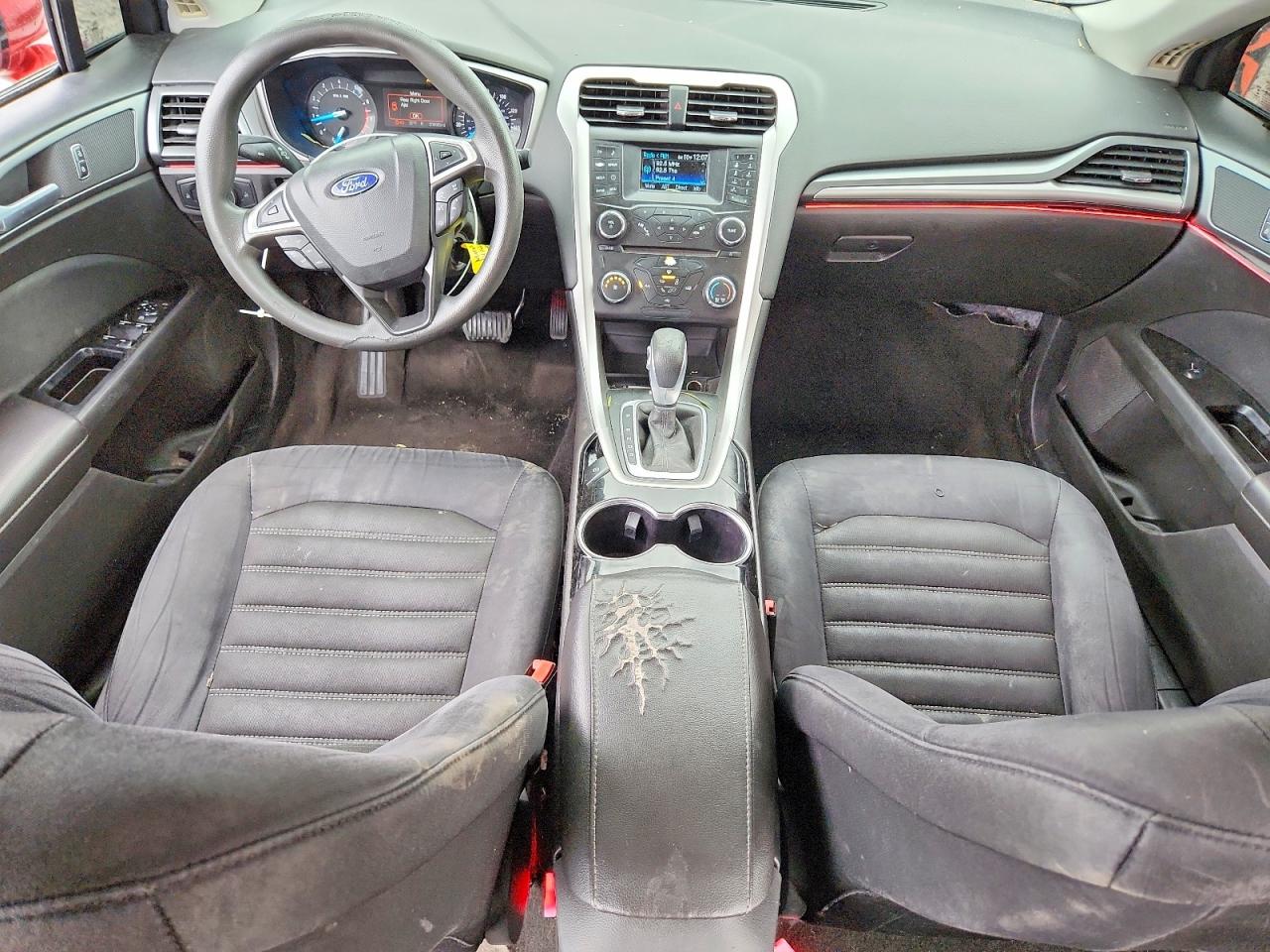 2014 Ford Fusion Se Оранжевый vin: 3FA6P0H75ER187224