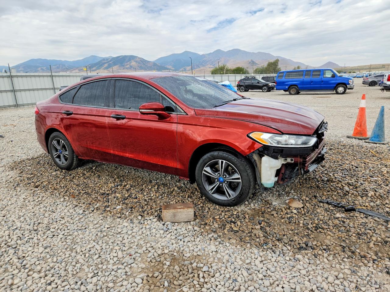 2014 Ford Fusion Se Оранжевый vin: 3FA6P0H75ER187224