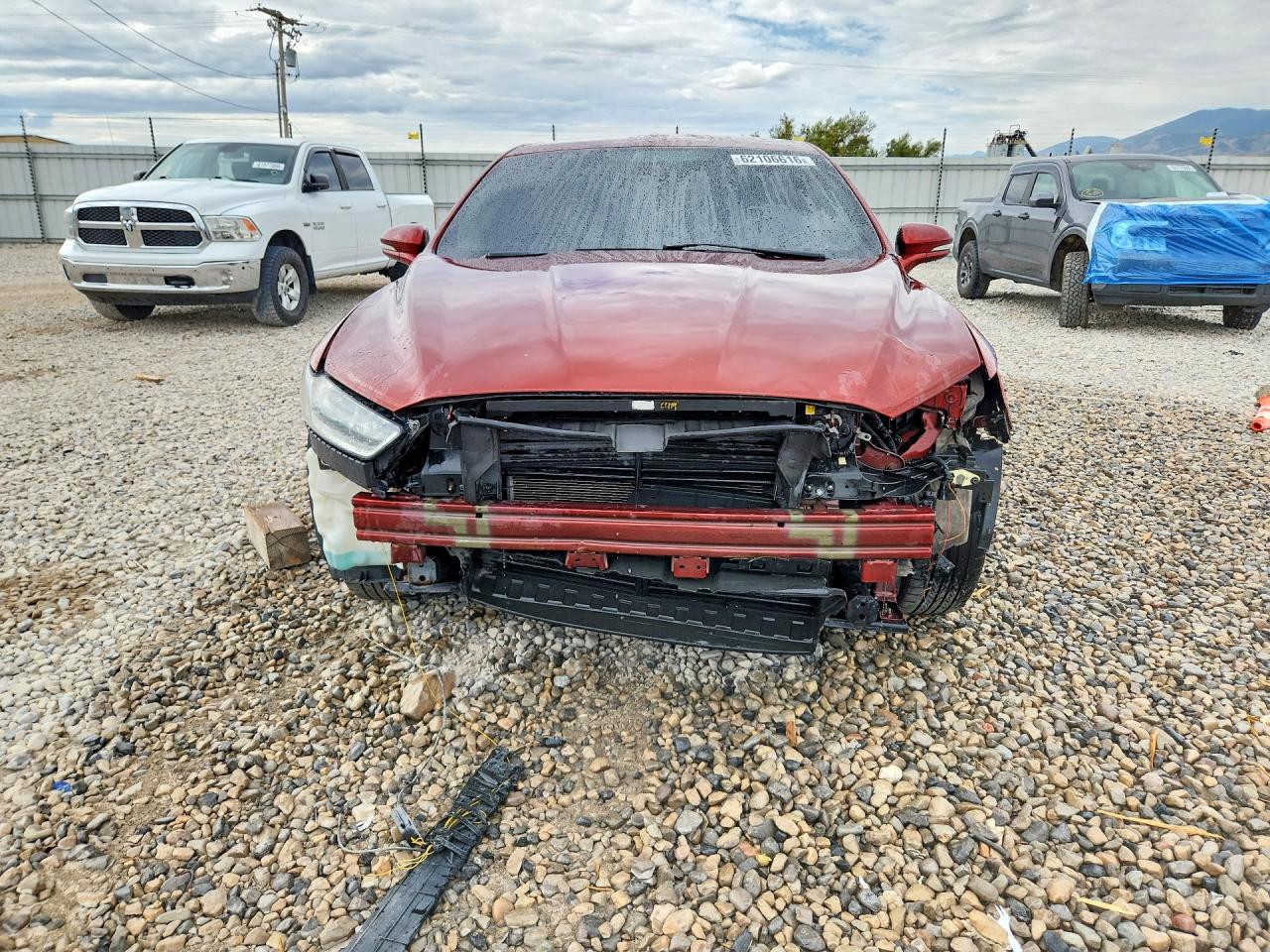 2014 Ford Fusion Se Оранжевый vin: 3FA6P0H75ER187224