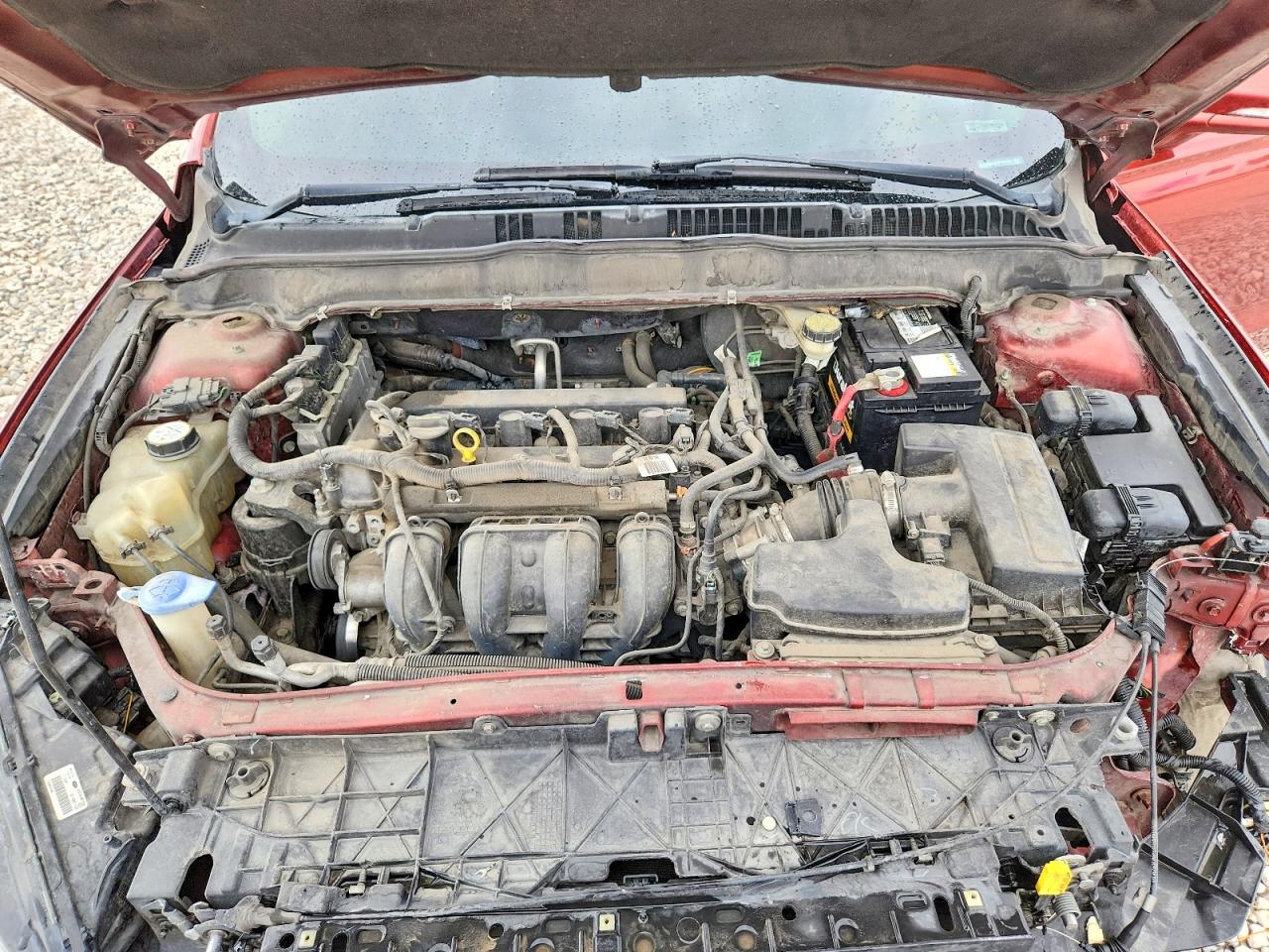 2014 Ford Fusion Se Оранжевый vin: 3FA6P0H75ER187224