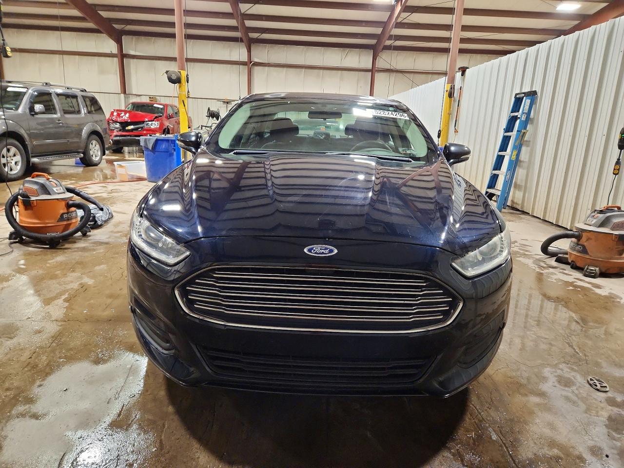 2014 Ford Fusion Se Blue vin: 3FA6P0H75ER197929