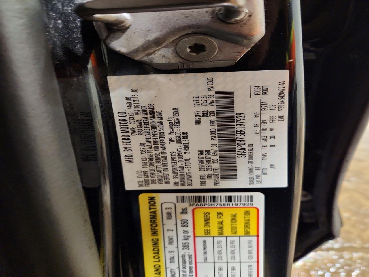 2014 Ford Fusion Se Blue vin: 3FA6P0H75ER197929