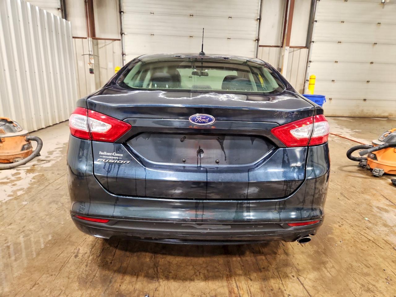 2014 Ford Fusion Se Blue vin: 3FA6P0H75ER197929