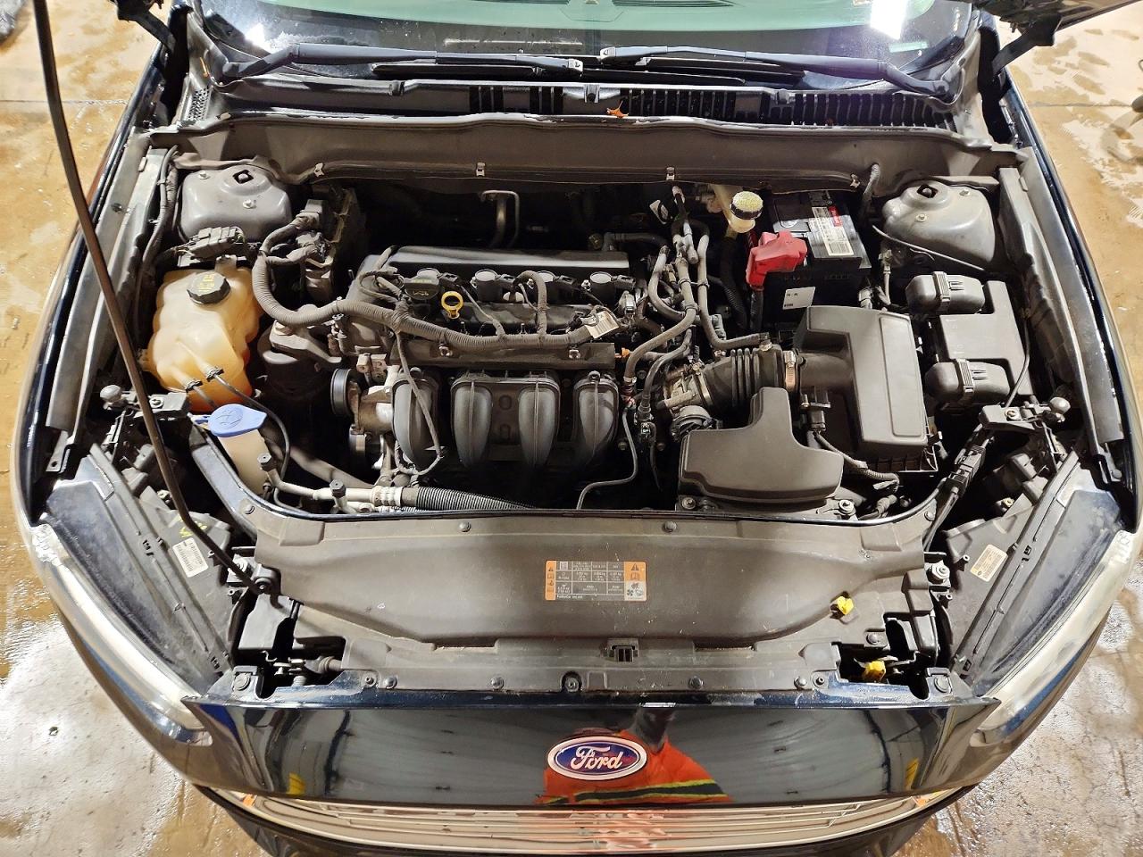 2014 Ford Fusion Se Blue vin: 3FA6P0H75ER197929