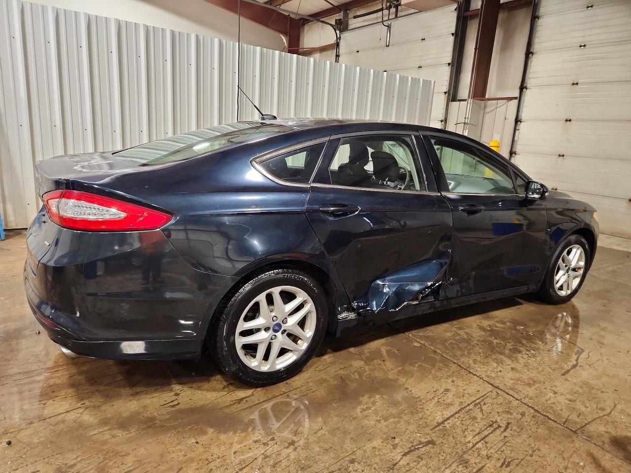 2014 Ford Fusion Se Blue vin: 3FA6P0H75ER197929