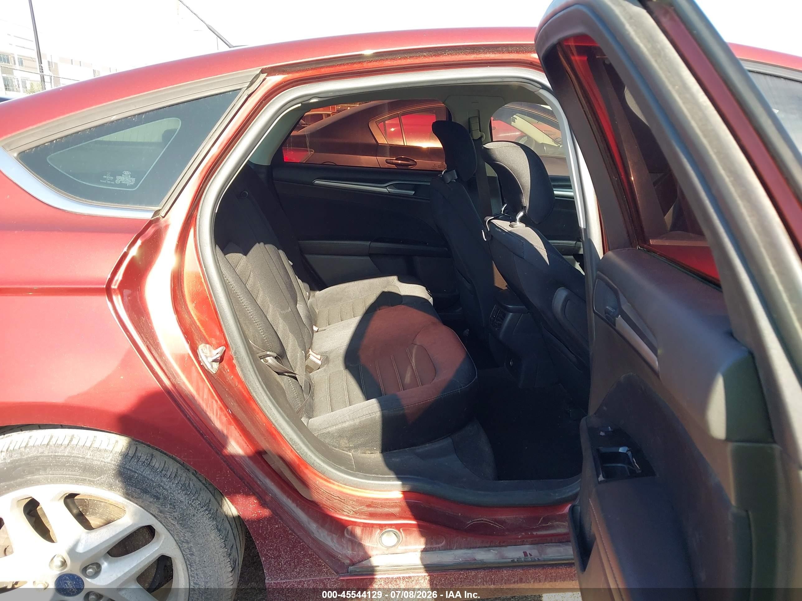 2014 Ford Fusion Se Orange vin: 3FA6P0H75ER201252
