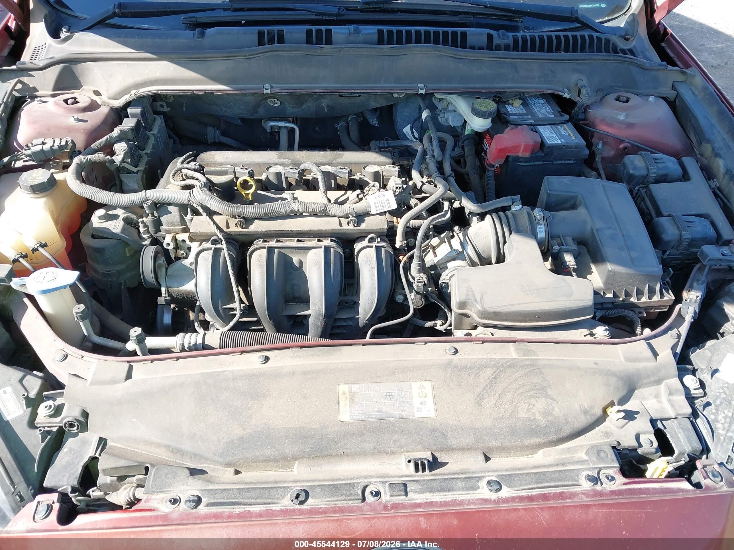 2014 Ford Fusion Se Orange vin: 3FA6P0H75ER201252