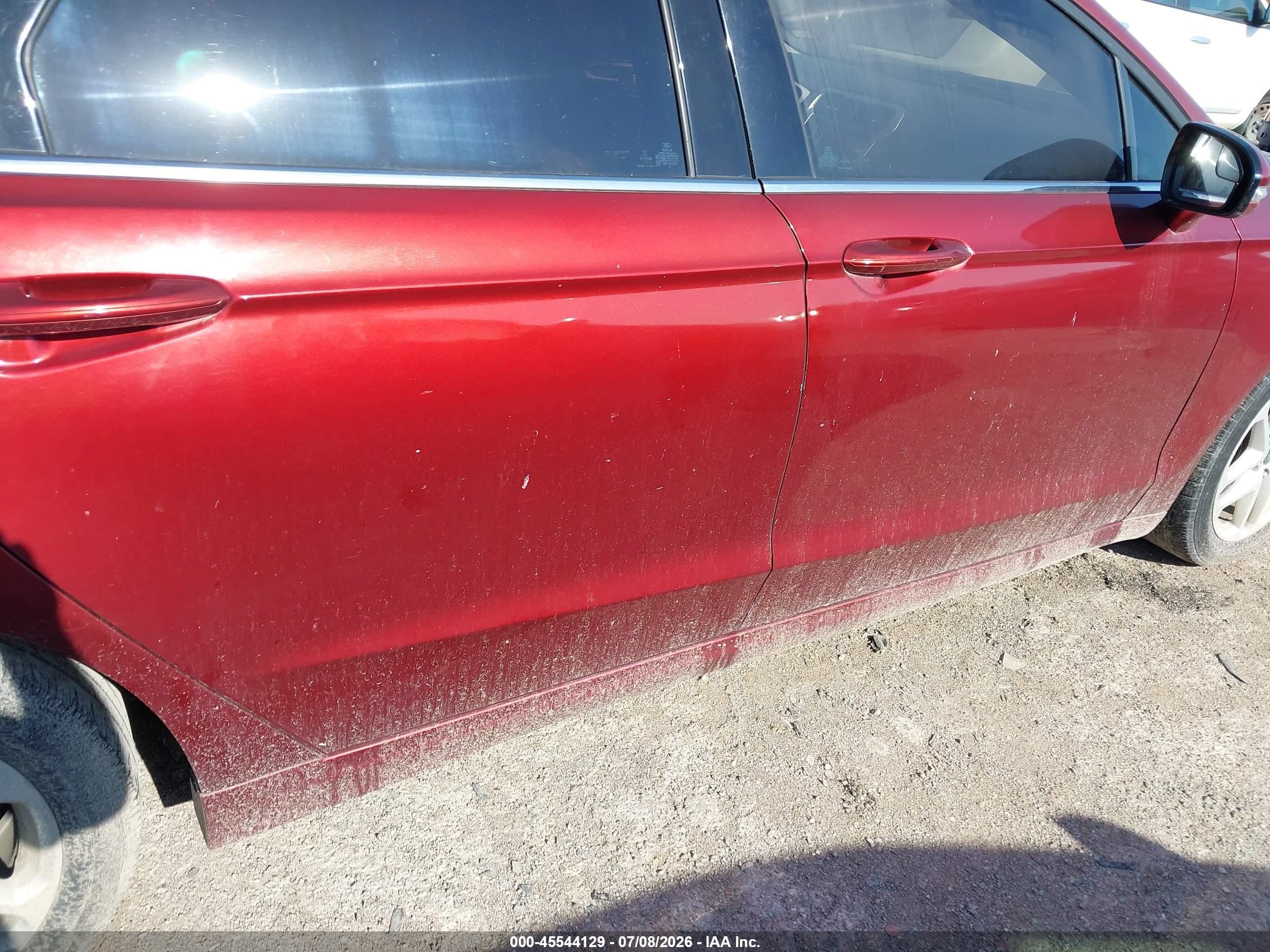 2014 Ford Fusion Se Orange vin: 3FA6P0H75ER201252