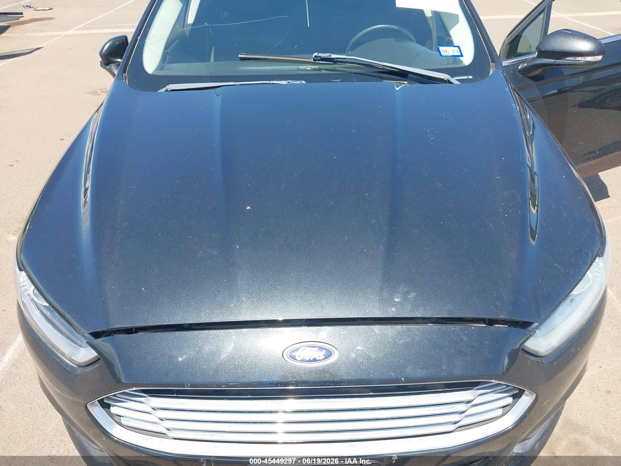2014 Ford Fusion Se Black vin: 3FA6P0H75ER203227