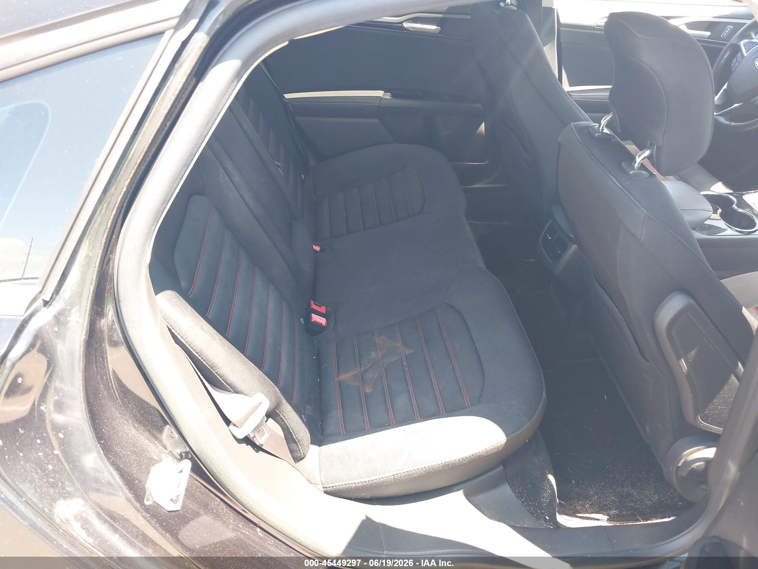 2014 Ford Fusion Se Black vin: 3FA6P0H75ER203227