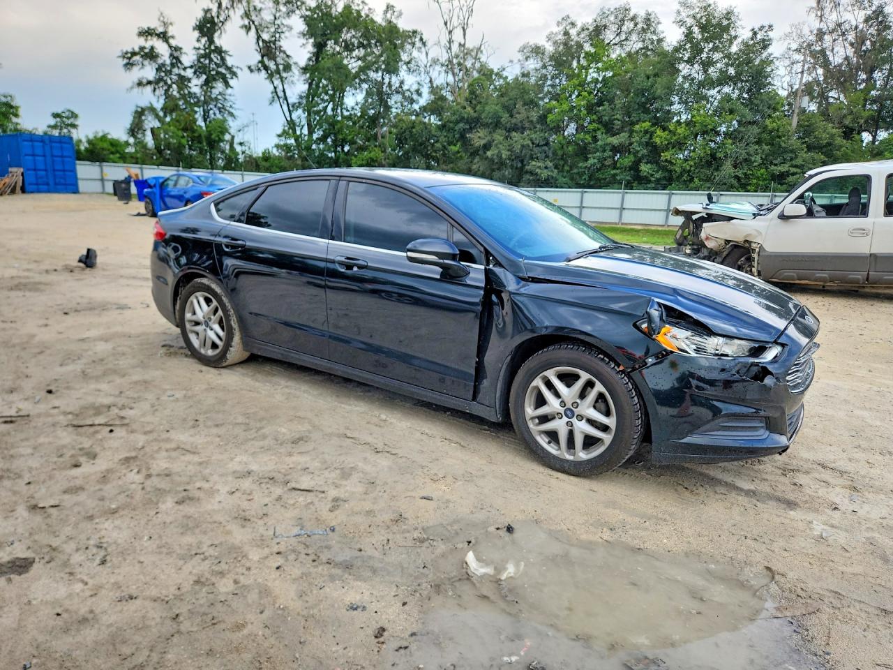 2014 Ford Fusion Se Black vin: 3FA6P0H75ER206726