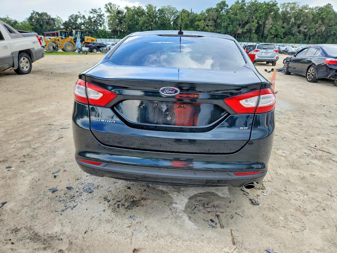 2014 Ford Fusion Se Black vin: 3FA6P0H75ER206726