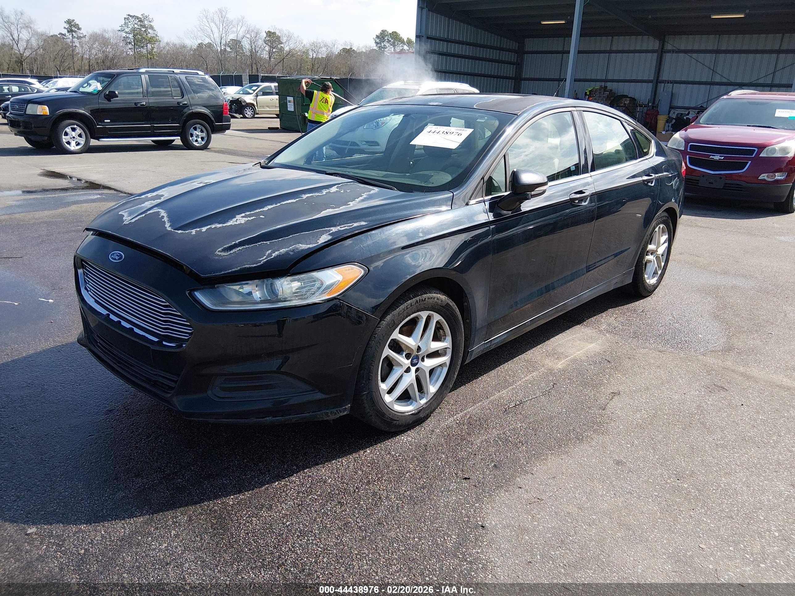 2014 Ford Fusion Se Black vin: 3FA6P0H75ER221341
