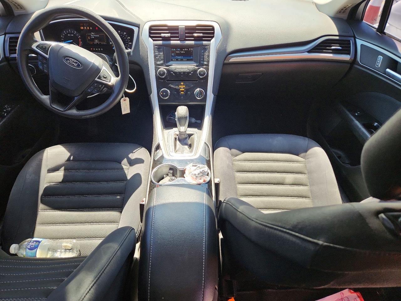 2014 Ford Fusion Se White vin: 3FA6P0H75ER261807