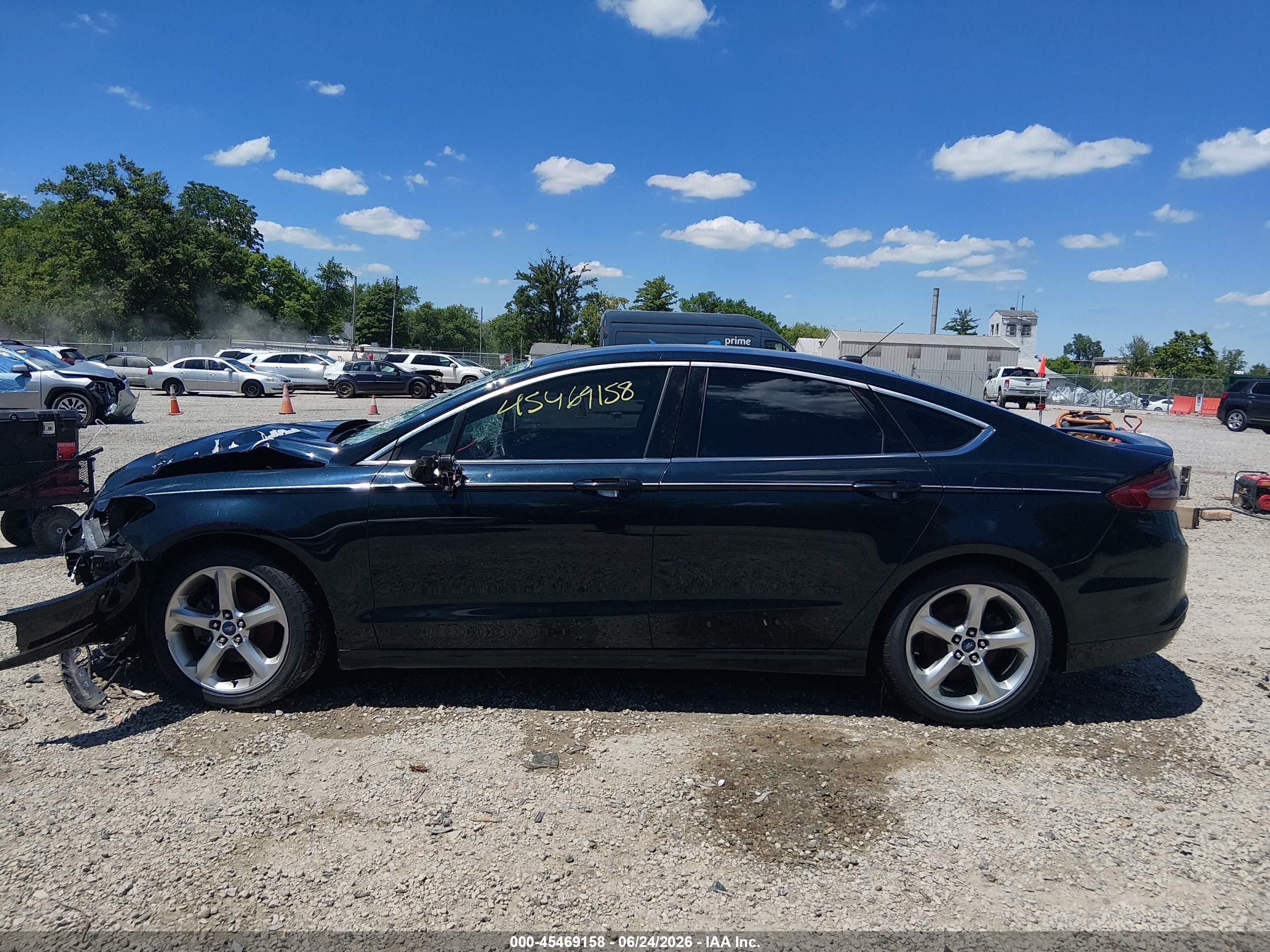 2014 Ford Fusion Se Black vin: 3FA6P0H75ER305594