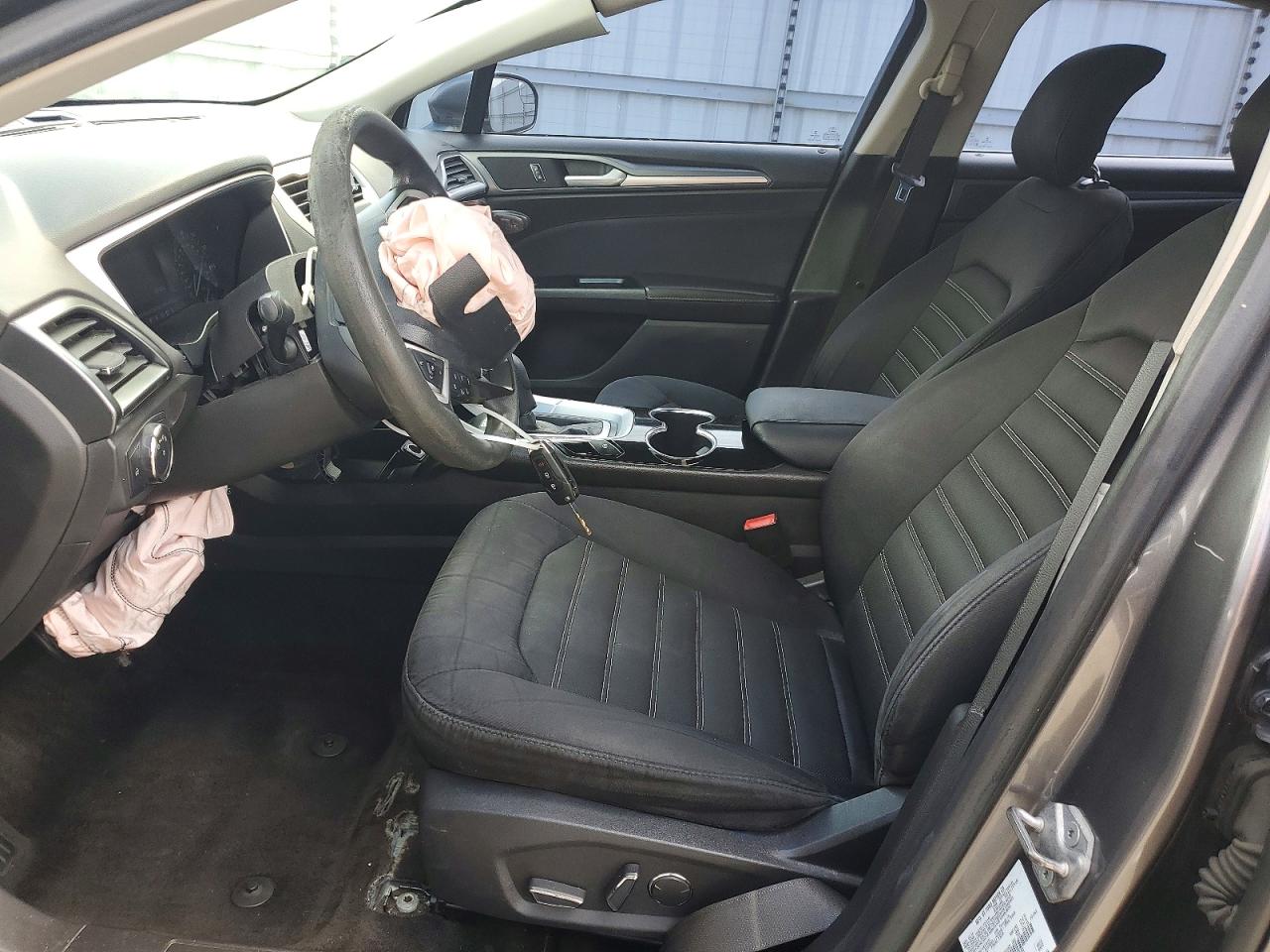 2014 Ford Fusion Se Gray vin: 3FA6P0H75ER318331