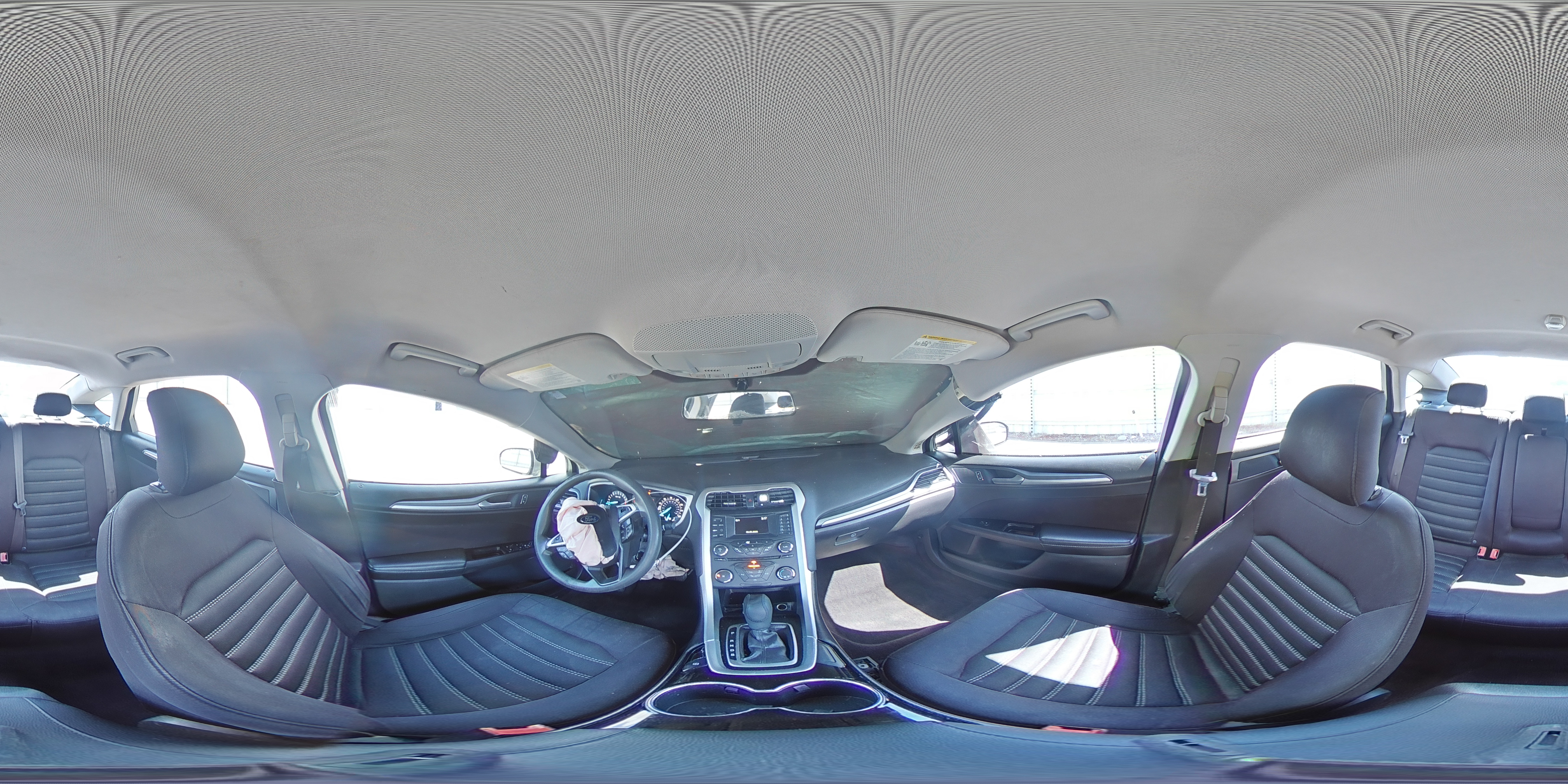 2014 Ford Fusion Se Gray vin: 3FA6P0H75ER318331