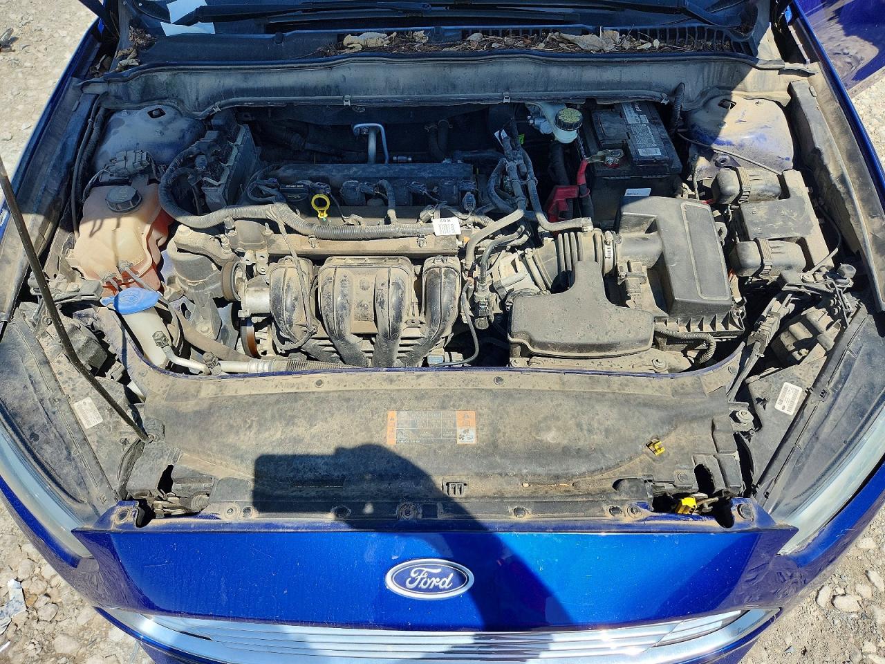 2014 Ford Fusion Se Blue vin: 3FA6P0H75ER338529