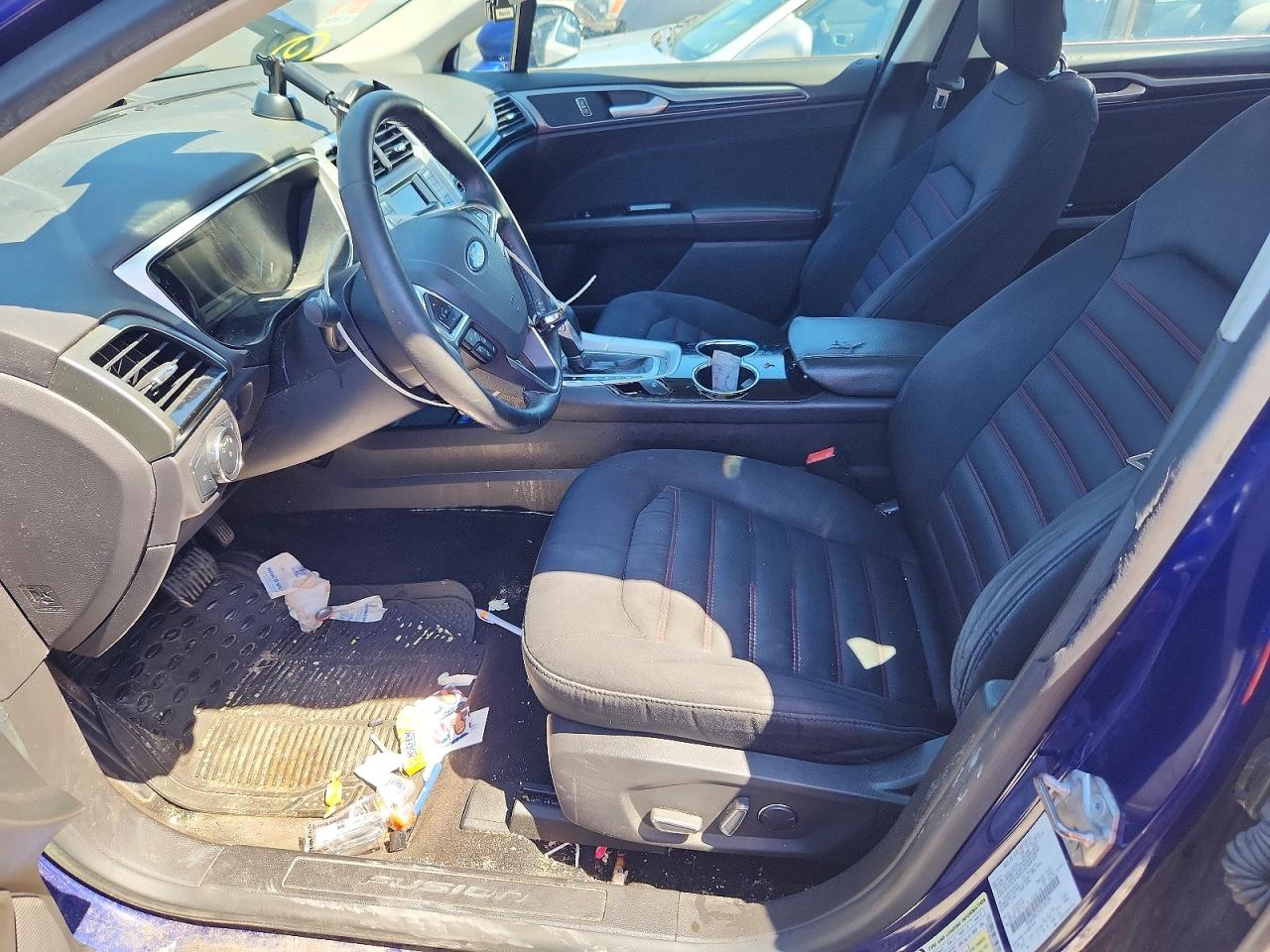 2014 Ford Fusion Se Blue vin: 3FA6P0H75ER338529