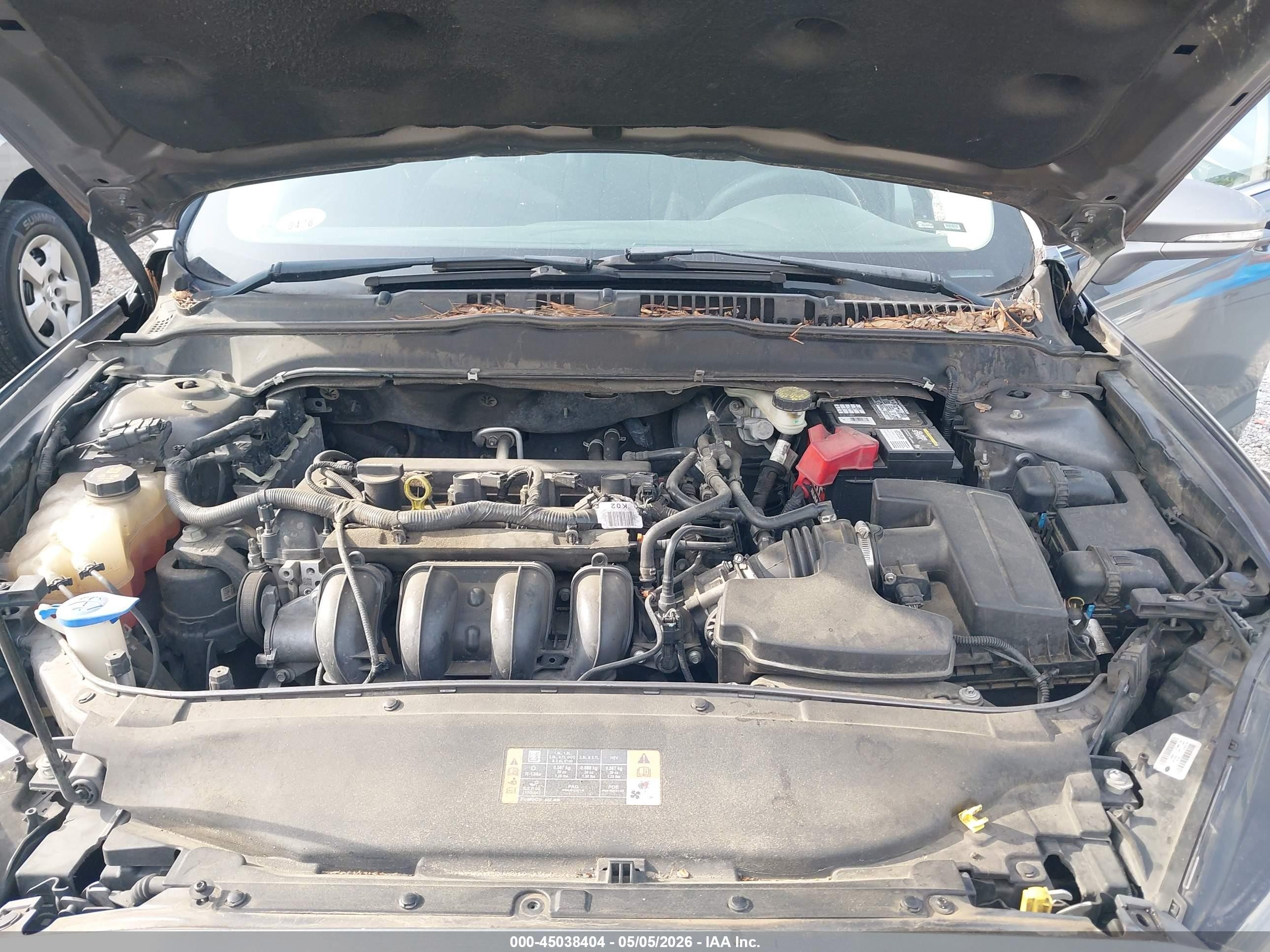 2014 Ford Fusion Se Gray vin: 3FA6P0H75ER344895