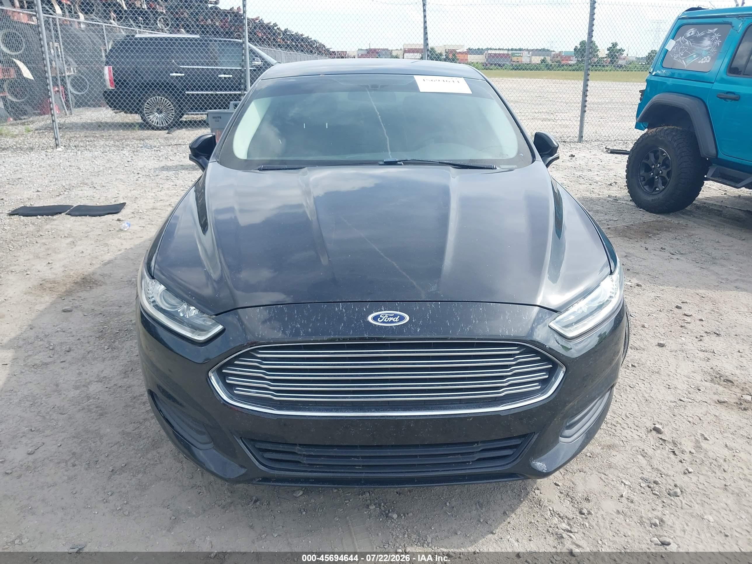 2014 Ford Fusion Se Черный vin: 3FA6P0H75ER349871