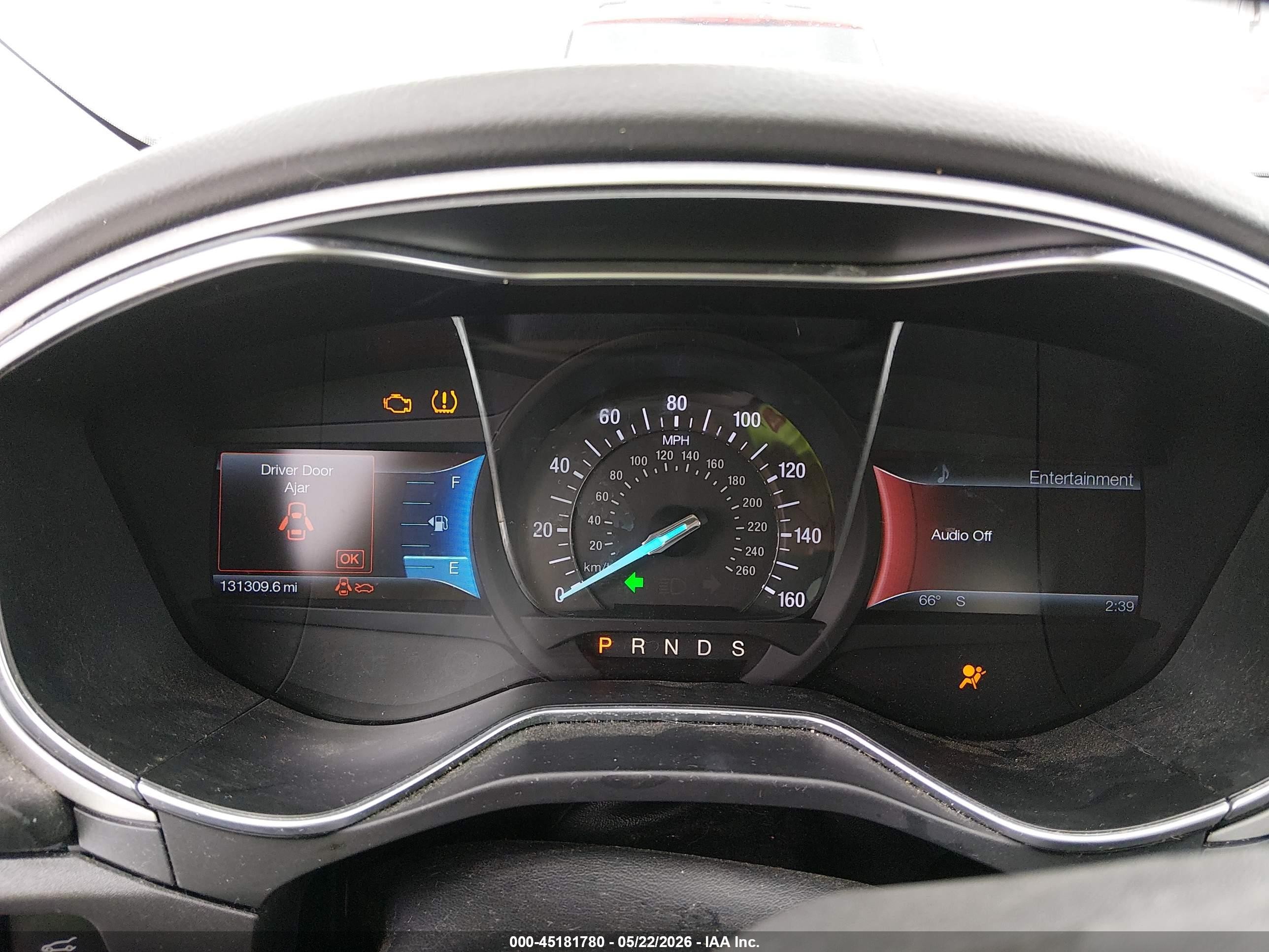 2014 Ford Fusion Se Gray vin: 3FA6P0H75ER363706