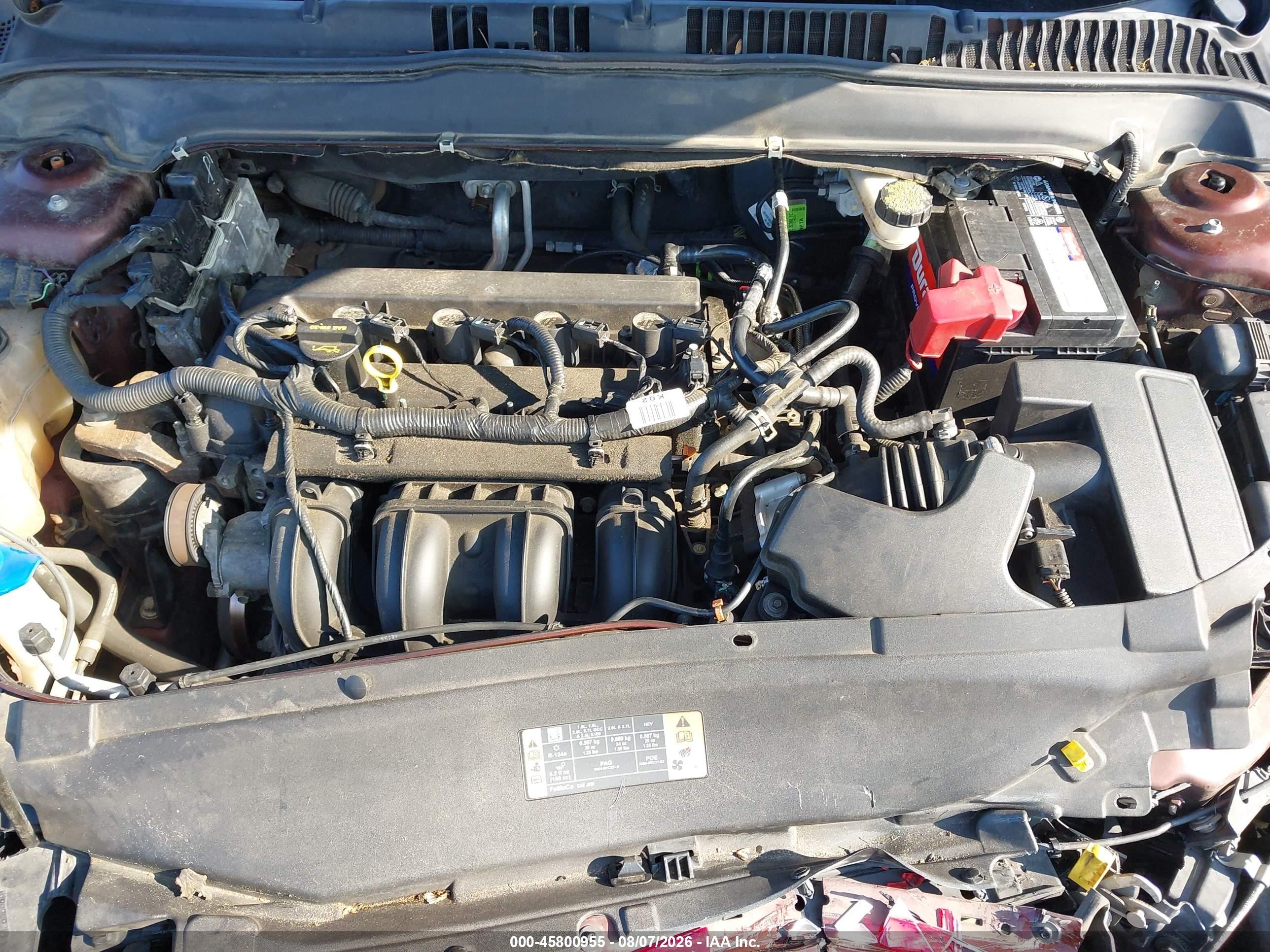2015 Ford Fusion Se Red vin: 3FA6P0H75FR117773