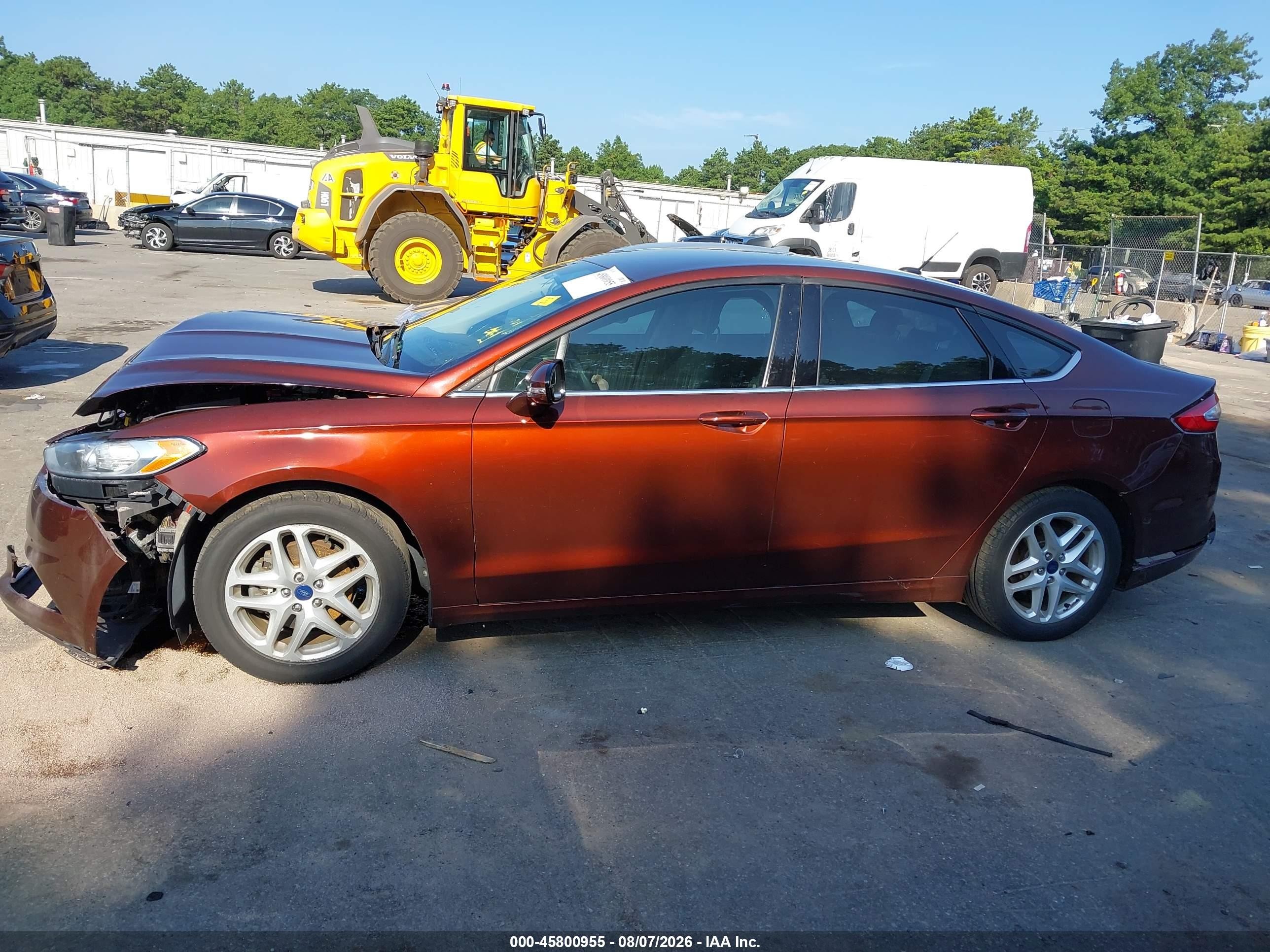 2015 Ford Fusion Se Red vin: 3FA6P0H75FR117773