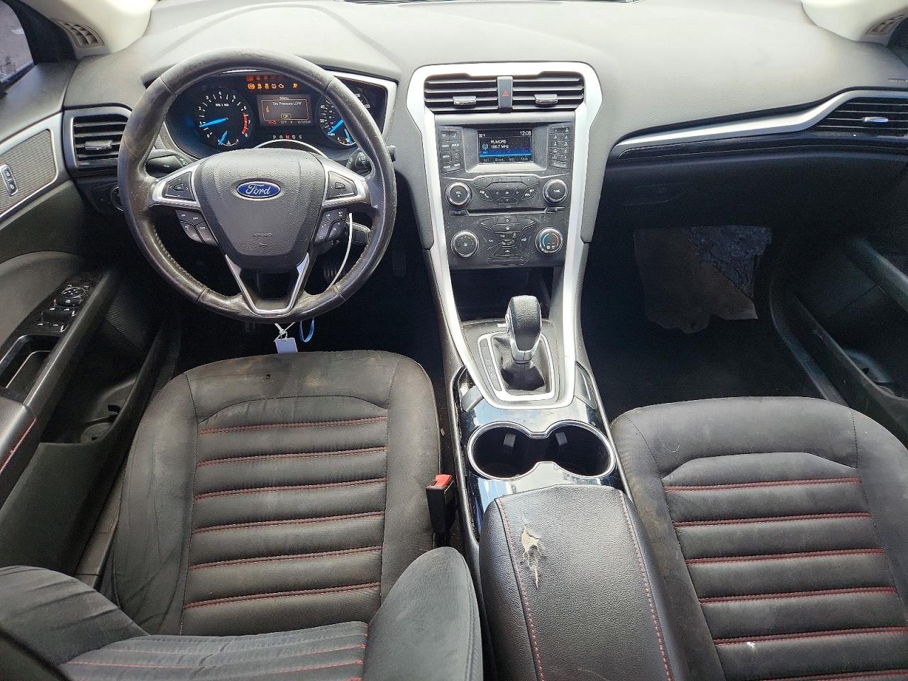 2015 Ford Fusion Se Gray vin: 3FA6P0H75FR122195